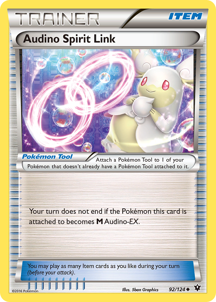 Audino Spirit Link (92/124) [XY: Fates Collide] | Play N Trade Winnipeg