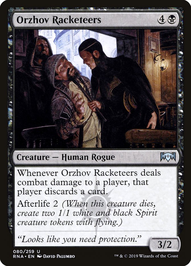 Orzhov Racketeers [Ravnica Allegiance] | Play N Trade Winnipeg