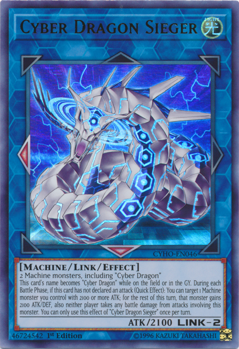 Cyber Dragon Sieger [CYHO-EN046] Ultra Rare | Play N Trade Winnipeg