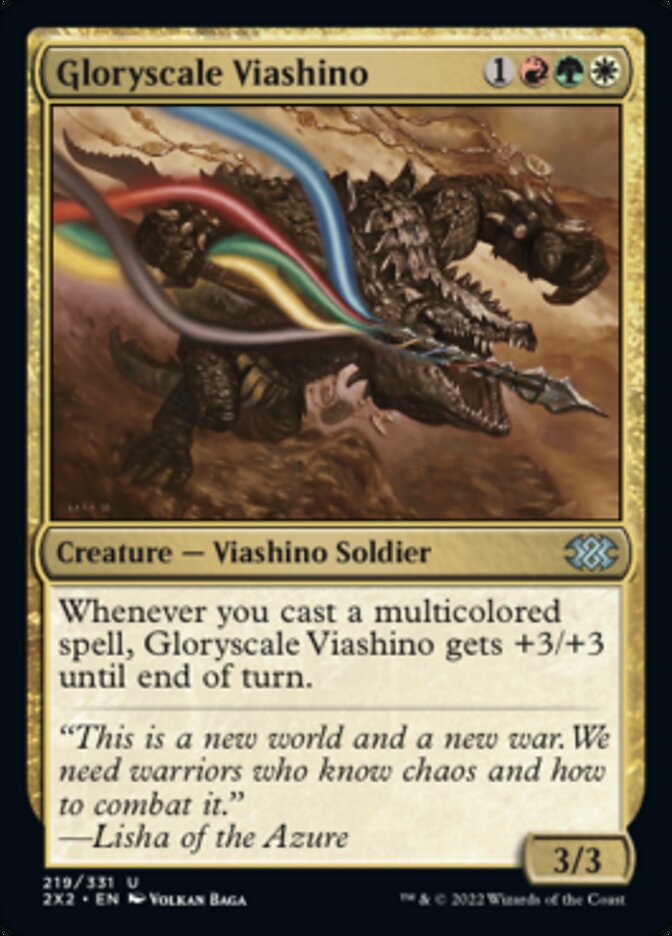 Gloryscale Viashino [Double Masters 2022] | Play N Trade Winnipeg