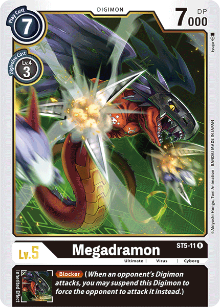 Megadramon [ST5-11] [Starter Deck: Machine Black] | Play N Trade Winnipeg