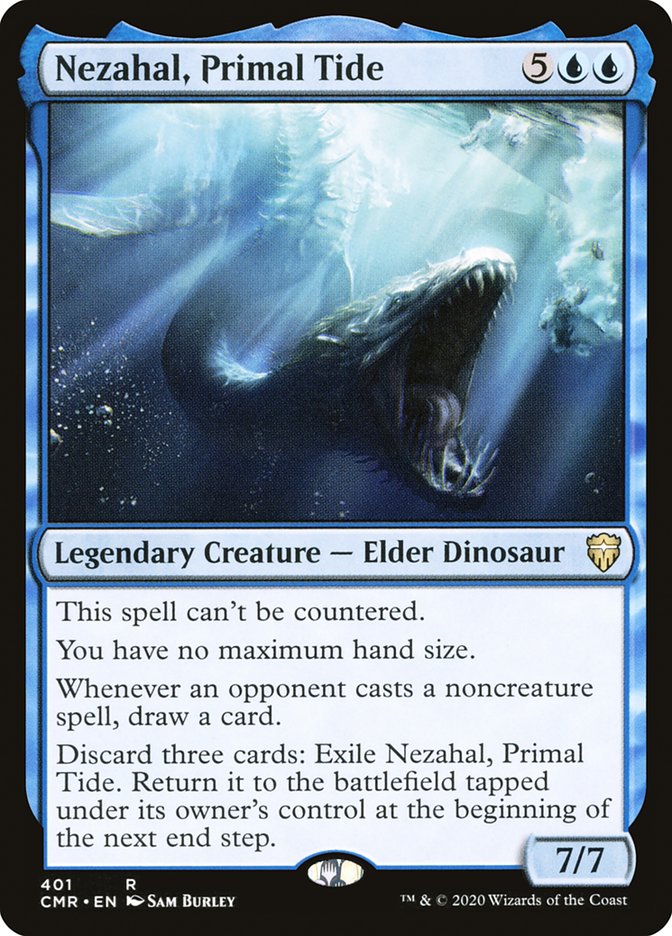 Nezahal, Primal Tide [Commander Legends] | Play N Trade Winnipeg