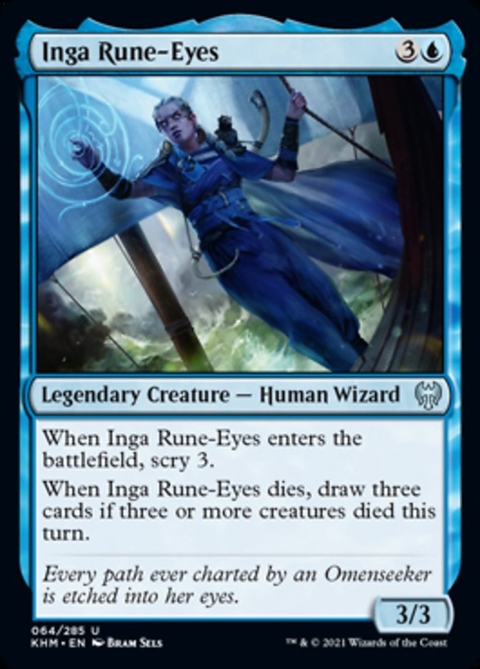 Inga Rune-Eyes [Kaldheim] | Play N Trade Winnipeg