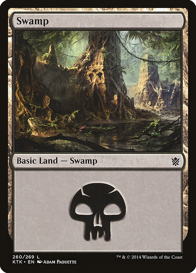 Swamp (260) [Khans of Tarkir] | Play N Trade Winnipeg