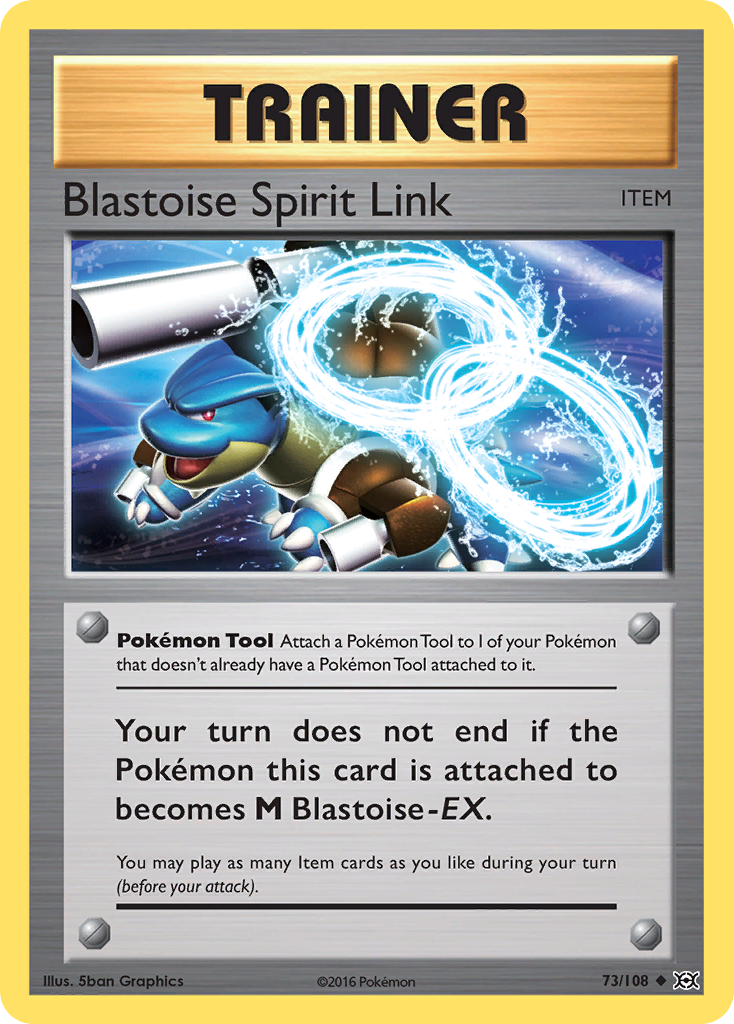 Blastoise Spirit Link (73/108) [XY: Evolutions] | Play N Trade Winnipeg