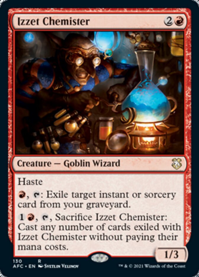 Izzet Chemister [Dungeons & Dragons: Adventures in the Forgotten Realms Commander] | Play N Trade Winnipeg