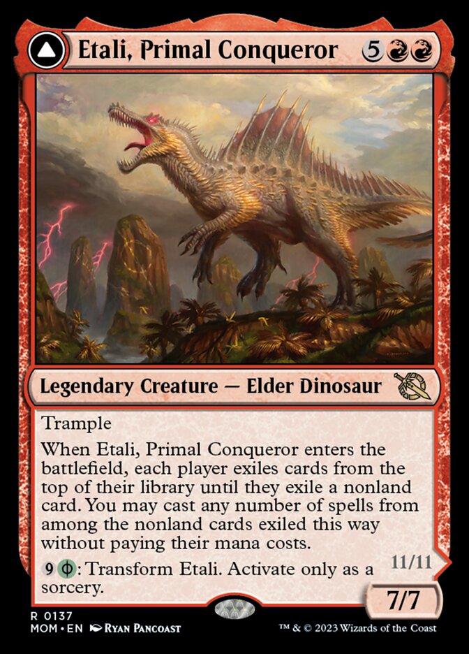 Etali, Primal Conqueror // Etali, Primal Sickness [March of the Machine] | Play N Trade Winnipeg