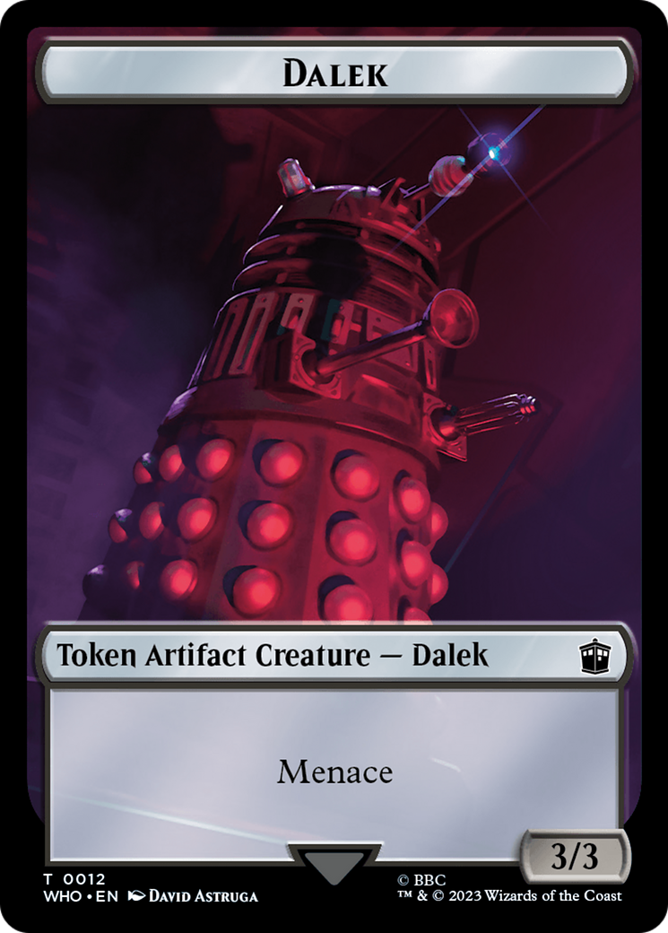 Dalek // Treasure (0031) Double-Sided Token [Doctor Who Tokens] | Play N Trade Winnipeg