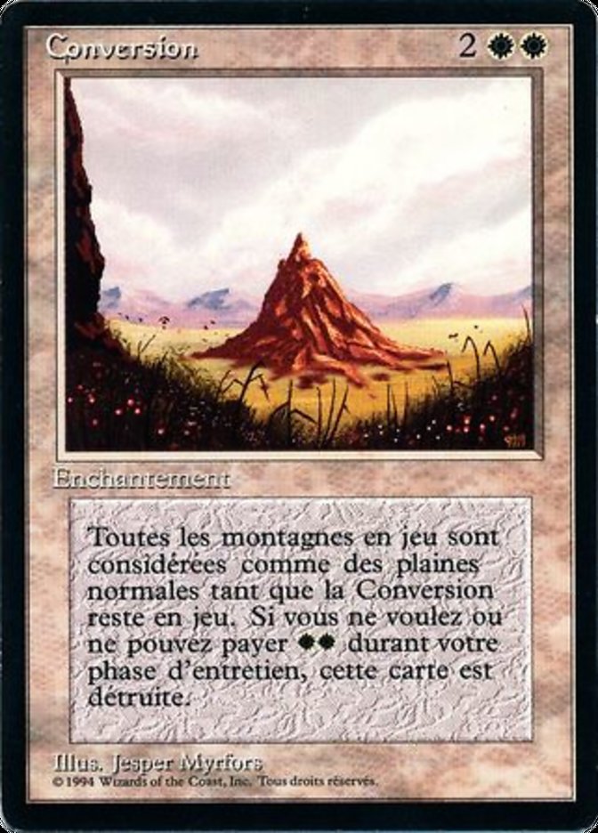 Conversion [Foreign Black Border] | Play N Trade Winnipeg