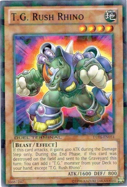 T.G. Rush Rhino [DT06-EN054] Common | Play N Trade Winnipeg