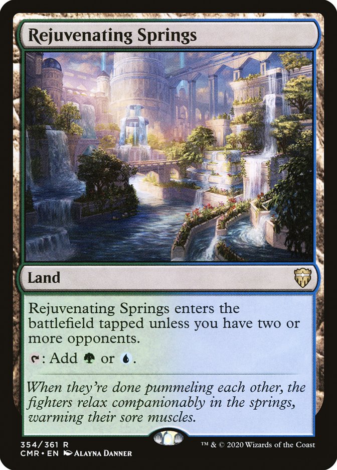 Rejuvenating Springs [Commander Legends] | Play N Trade Winnipeg