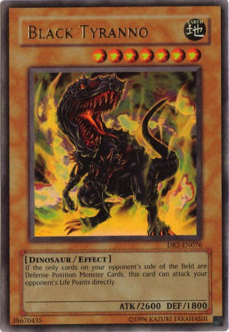 Black Tyranno [DR2-EN076] Ultra Rare | Play N Trade Winnipeg