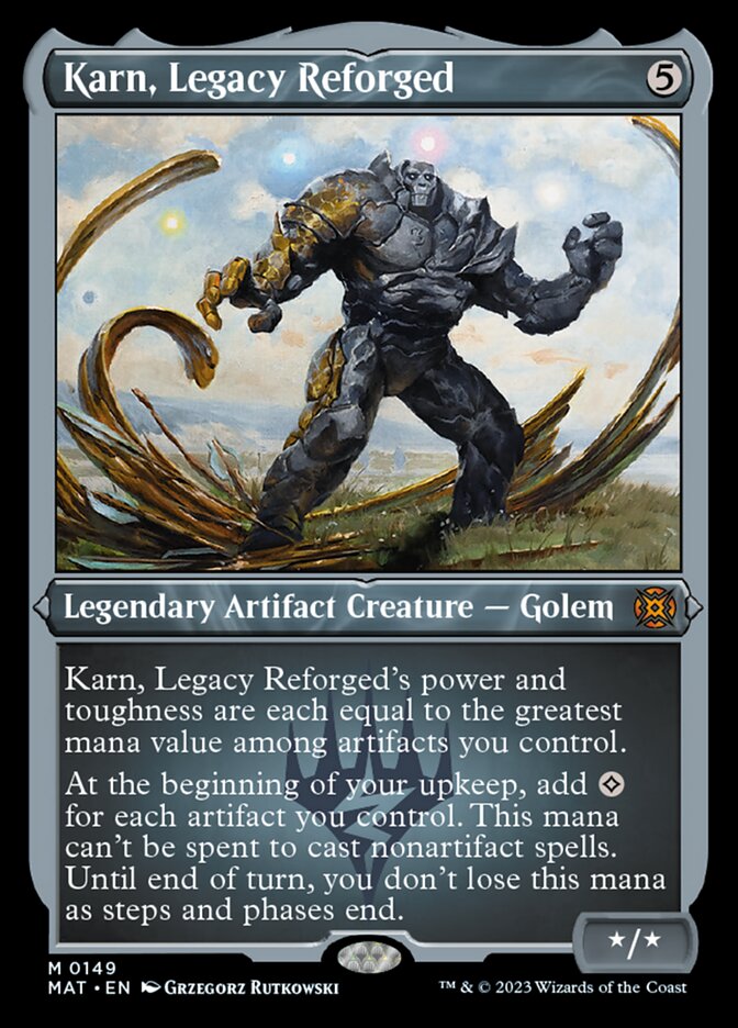 Karn, Legacy Reforged (Foil Etched) [March of the Machine: The Aftermath] | Play N Trade Winnipeg