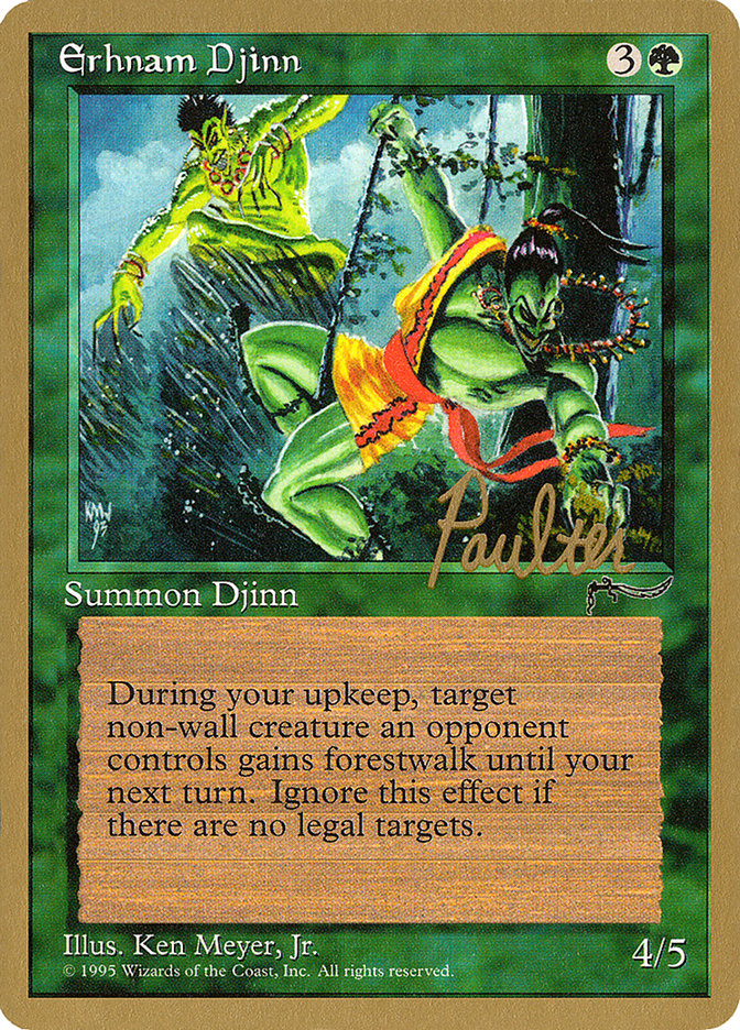 Erhnam Djinn (Preston Poulter) [Pro Tour Collector Set] | Play N Trade Winnipeg