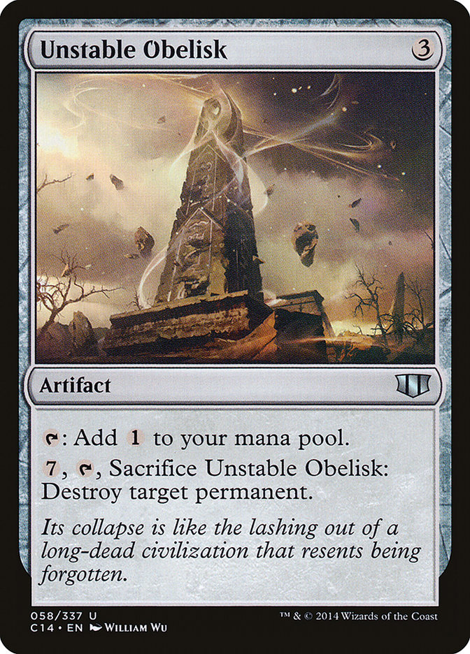 Unstable Obelisk [Commander 2014] | Play N Trade Winnipeg