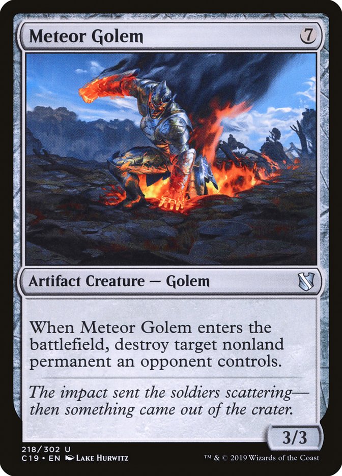 Meteor Golem [Commander 2019] | Play N Trade Winnipeg