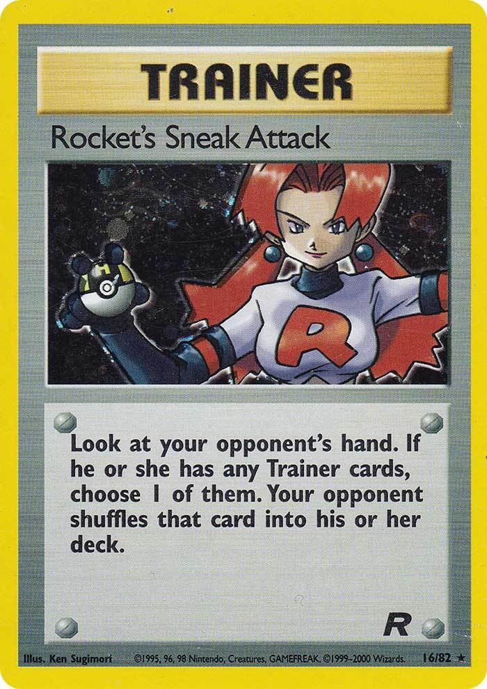 Rocket's Sneak Attack (16/82) [Team Rocket Unlimited] | Play N Trade Winnipeg