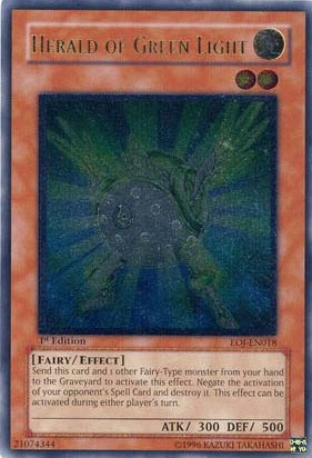 Herald of Green Light [EOJ-EN018] Ultimate Rare | Play N Trade Winnipeg