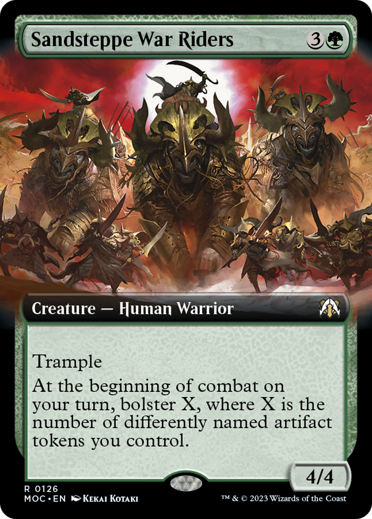 Sandsteppe War Riders (Extended Art) [March of the Machine Commander] | Play N Trade Winnipeg