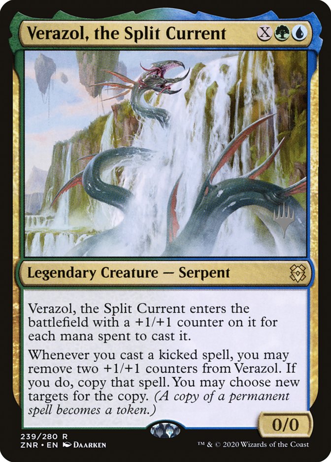 Verazol, the Split Current (Promo Pack) [Zendikar Rising Promos] | Play N Trade Winnipeg