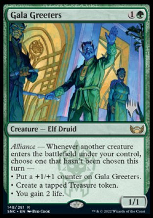 Gala Greeters (Promo Pack) [Streets of New Capenna Promos] | Play N Trade Winnipeg