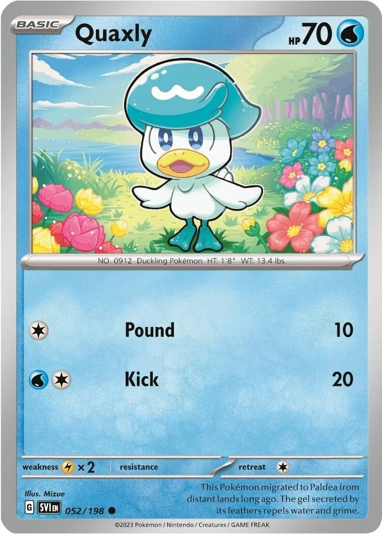 Quaxly (052/198) (Paldea Collection) [Scarlet & Violet: Base Set] | Play N Trade Winnipeg