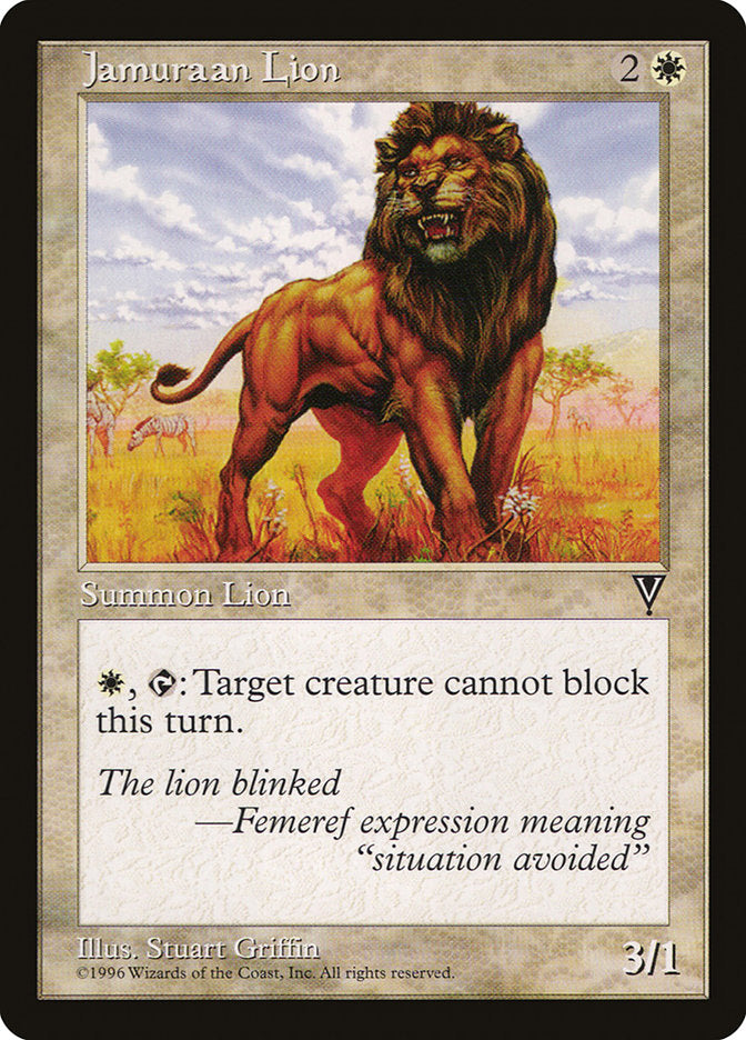 Jamuraan Lion [Visions] | Play N Trade Winnipeg