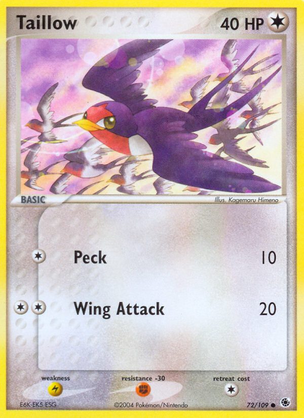 Taillow (72/109) [EX: Ruby & Sapphire] | Play N Trade Winnipeg