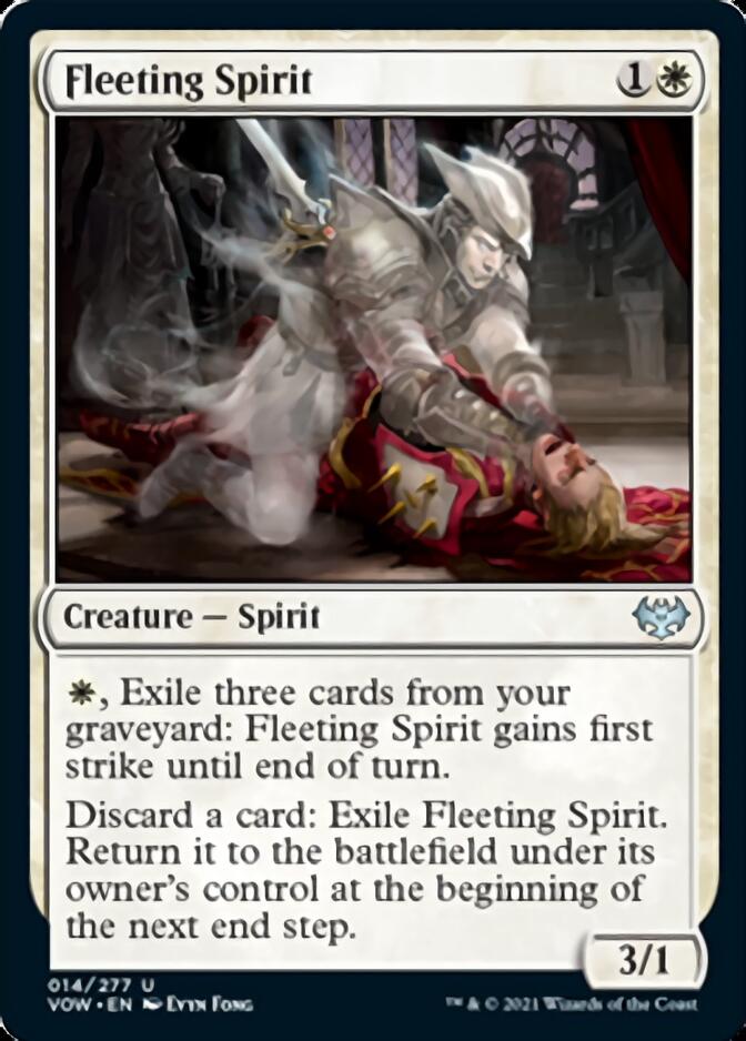 Fleeting Spirit [Innistrad: Crimson Vow] | Play N Trade Winnipeg