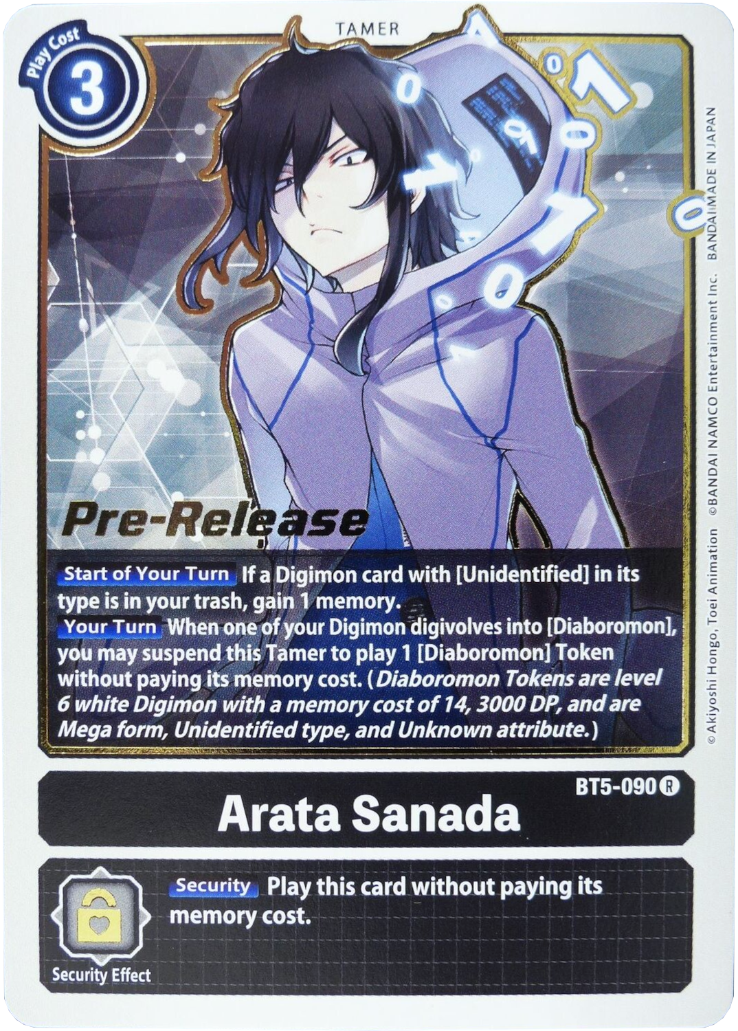 Arata Sanada [BT5-090] [Battle of Omni Pre-Release Promos] | Play N Trade Winnipeg