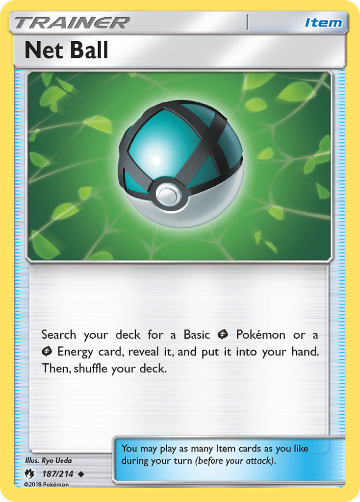 Net Ball (187/214) [Sun & Moon: Lost Thunder] | Play N Trade Winnipeg