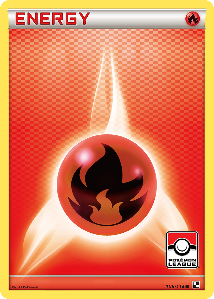 Fire Energy (106/114) [Black & White: Base Set] | Play N Trade Winnipeg