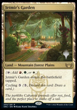 Jetmir's Garden (Promo Pack) [Streets of New Capenna Promos] | Play N Trade Winnipeg