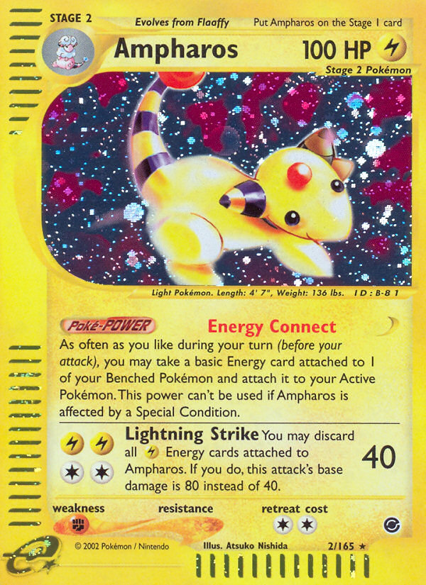 Ampharos (2/165) [Expedition: Base Set] | Play N Trade Winnipeg