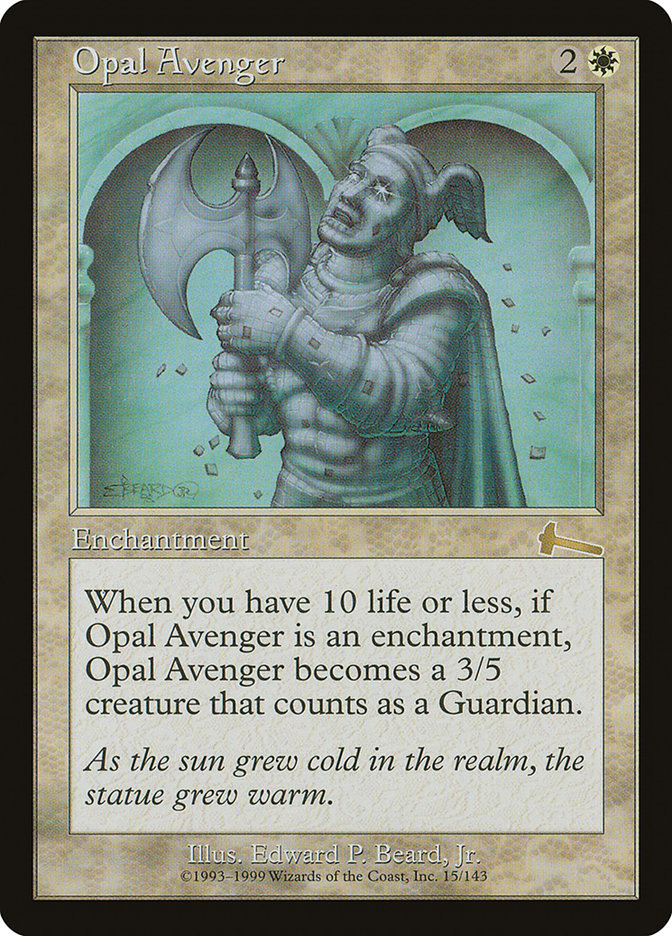 Opal Avenger [Urza's Legacy] | Play N Trade Winnipeg