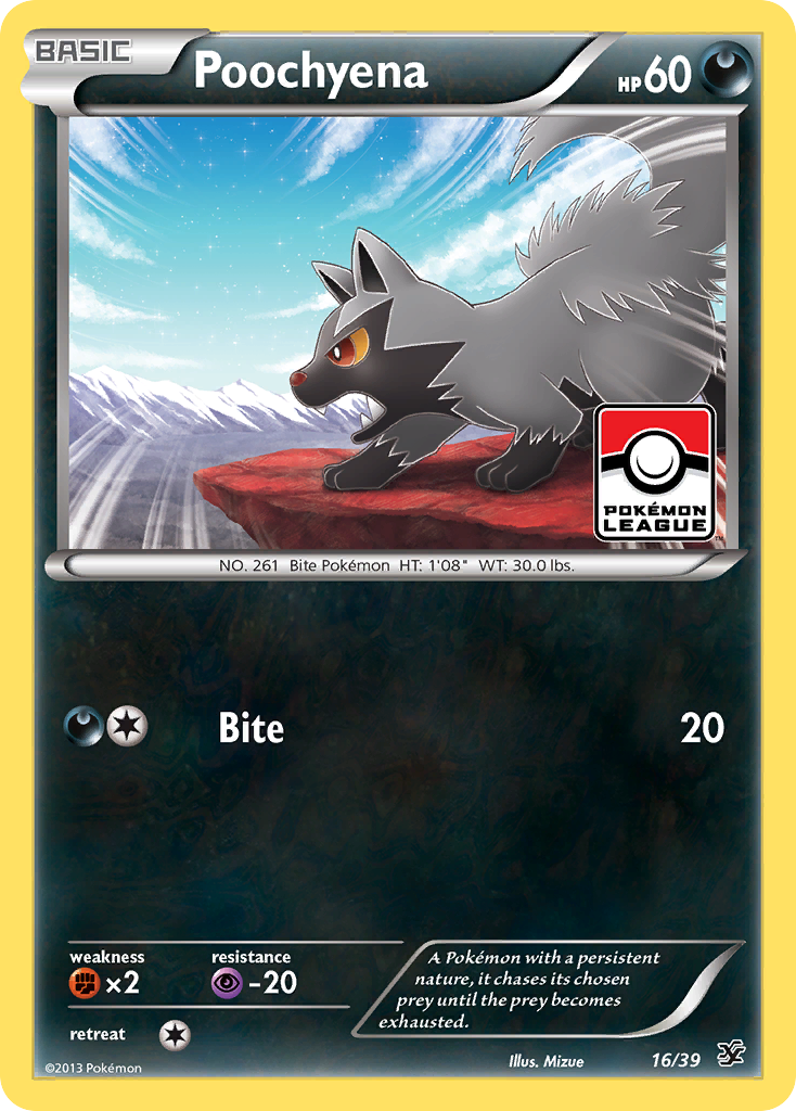 Poochyena (16/39) [XY: Kalos Starter Set] | Play N Trade Winnipeg