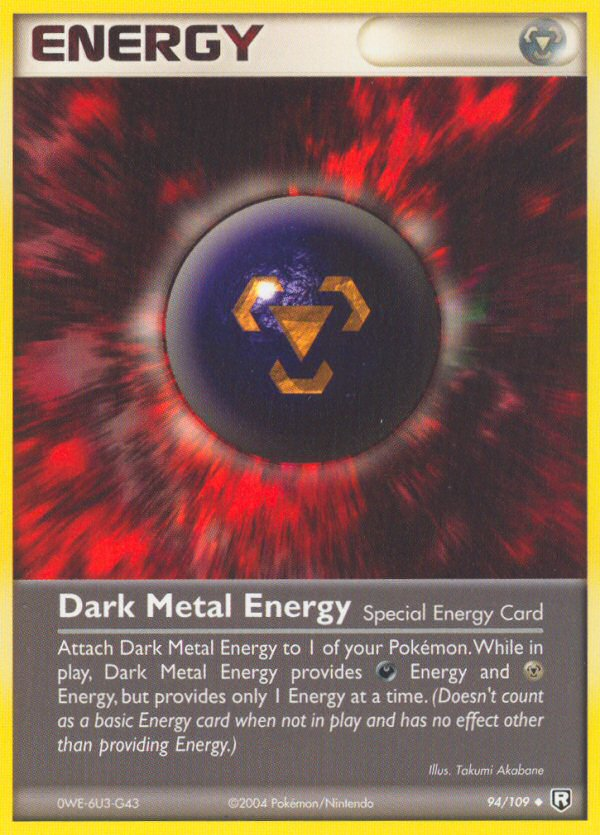 Dark Metal Energy (94/109) [EX: Team Rocket Returns] | Play N Trade Winnipeg