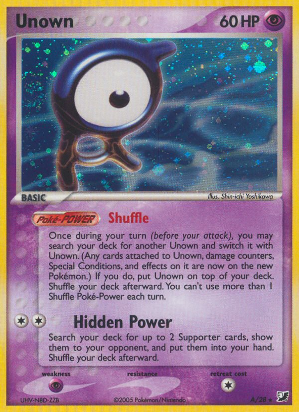 Unown (A/28) [EX: Unseen Forces] | Play N Trade Winnipeg