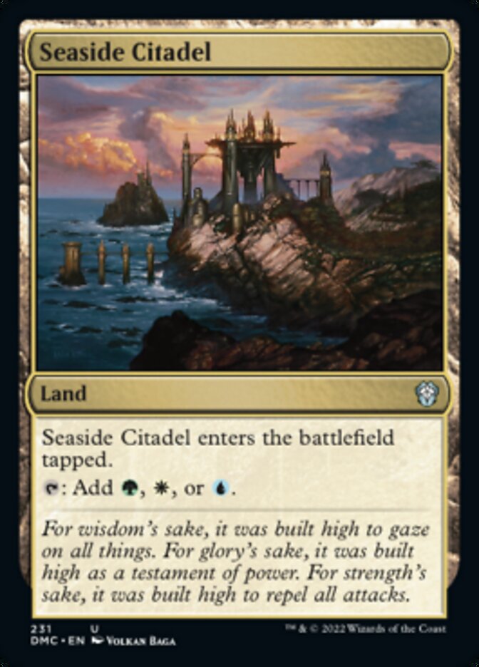 Seaside Citadel [Dominaria United Commander] | Play N Trade Winnipeg