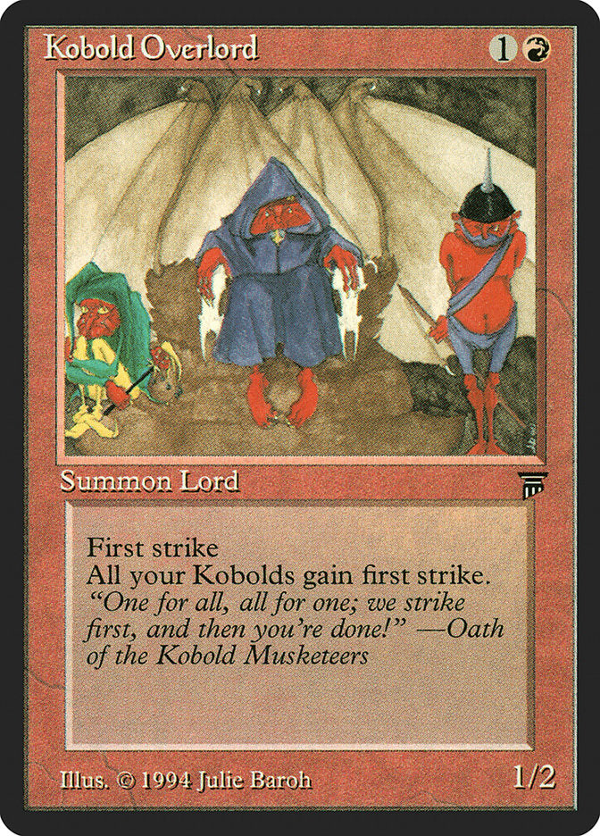 Kobold Overlord [Legends] | Play N Trade Winnipeg