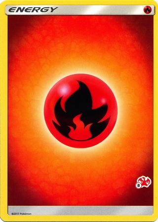 Fire Energy (Charizard Stamp #8) [Battle Academy 2020] | Play N Trade Winnipeg