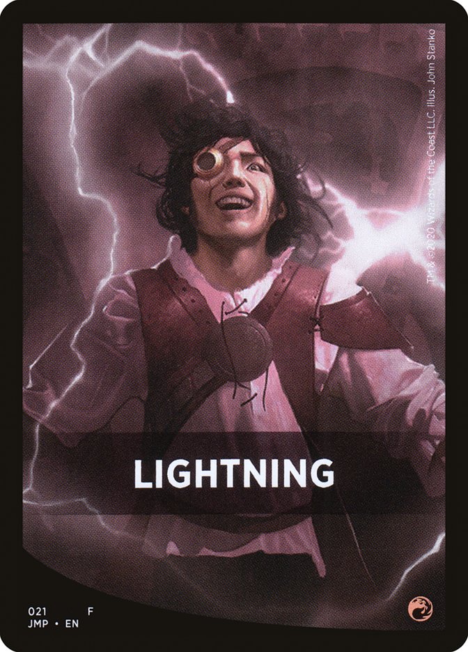 Lightning Theme Card [Jumpstart Front Cards] | Play N Trade Winnipeg