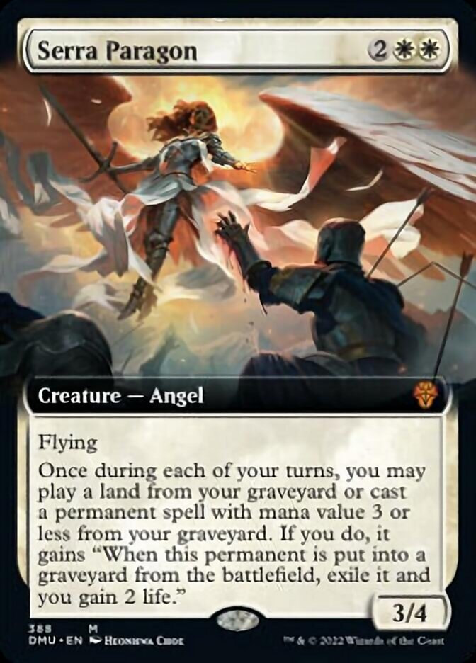 Serra Paragon (Extended Art) [Dominaria United] | Play N Trade Winnipeg