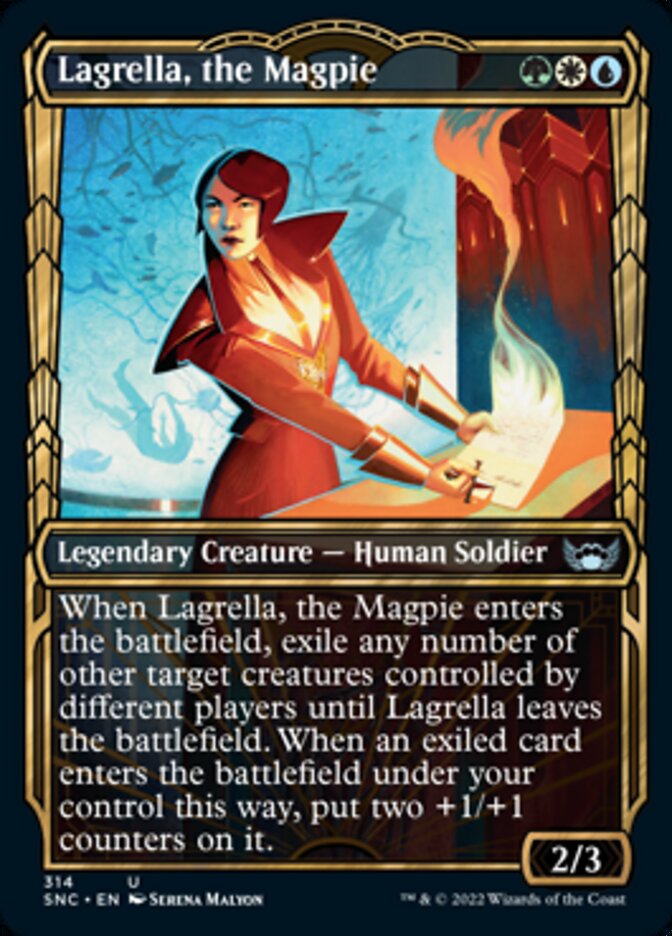 Lagrella, the Magpie (Showcase Golden Age) [Streets of New Capenna] | Play N Trade Winnipeg