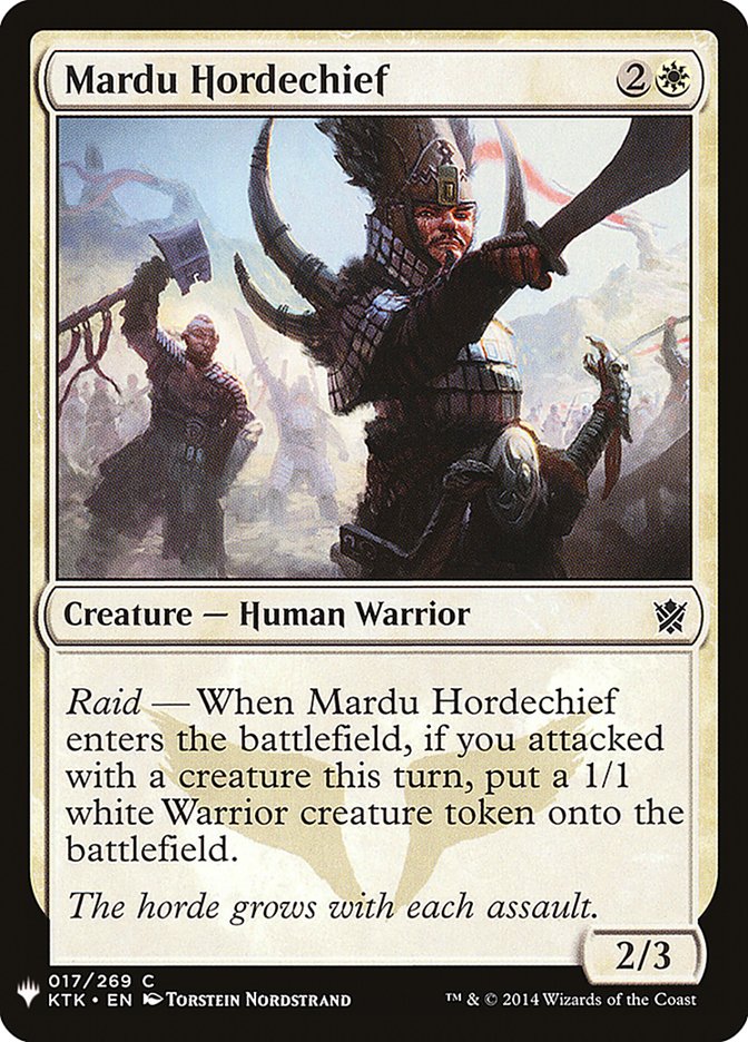 Mardu Hordechief [Mystery Booster] | Play N Trade Winnipeg