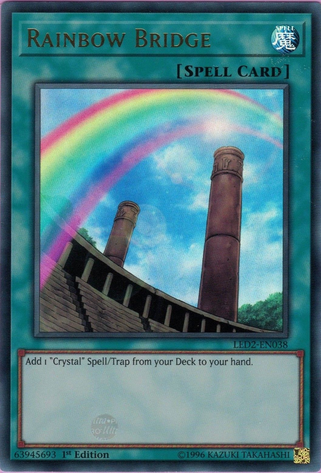 Rainbow Bridge [LED2-EN038] Ultra Rare | Play N Trade Winnipeg