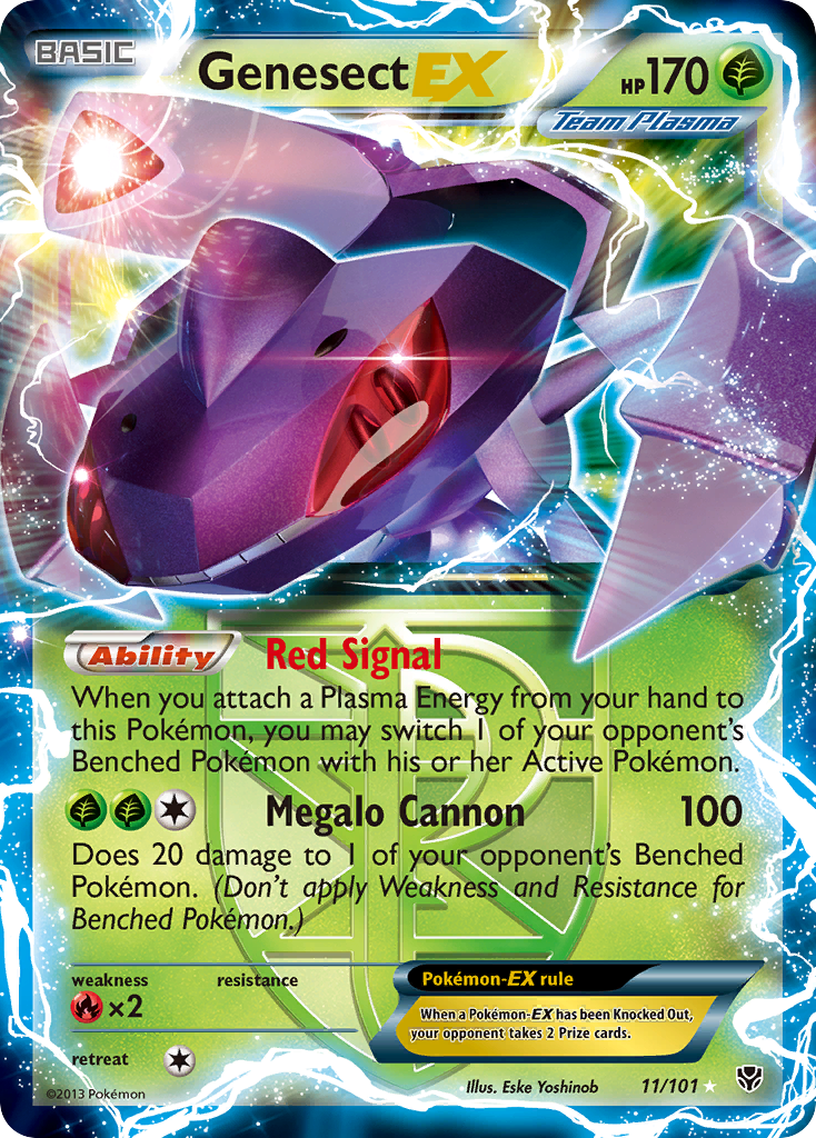 Genesect EX (11/101) [Black & White: Plasma Blast] | Play N Trade Winnipeg