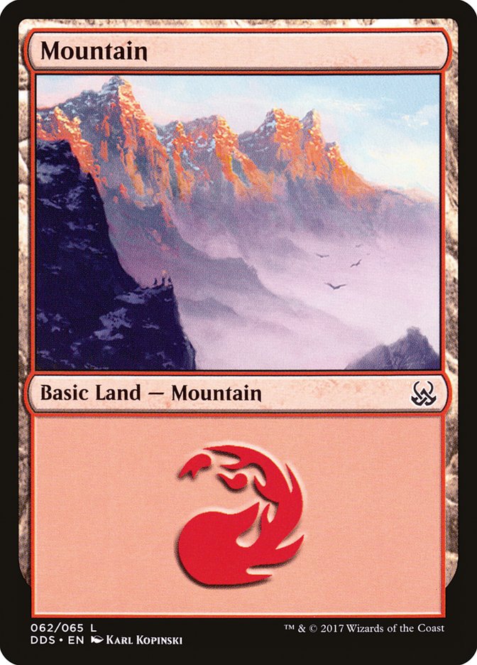 Mountain (62) [Duel Decks: Mind vs. Might] | Play N Trade Winnipeg