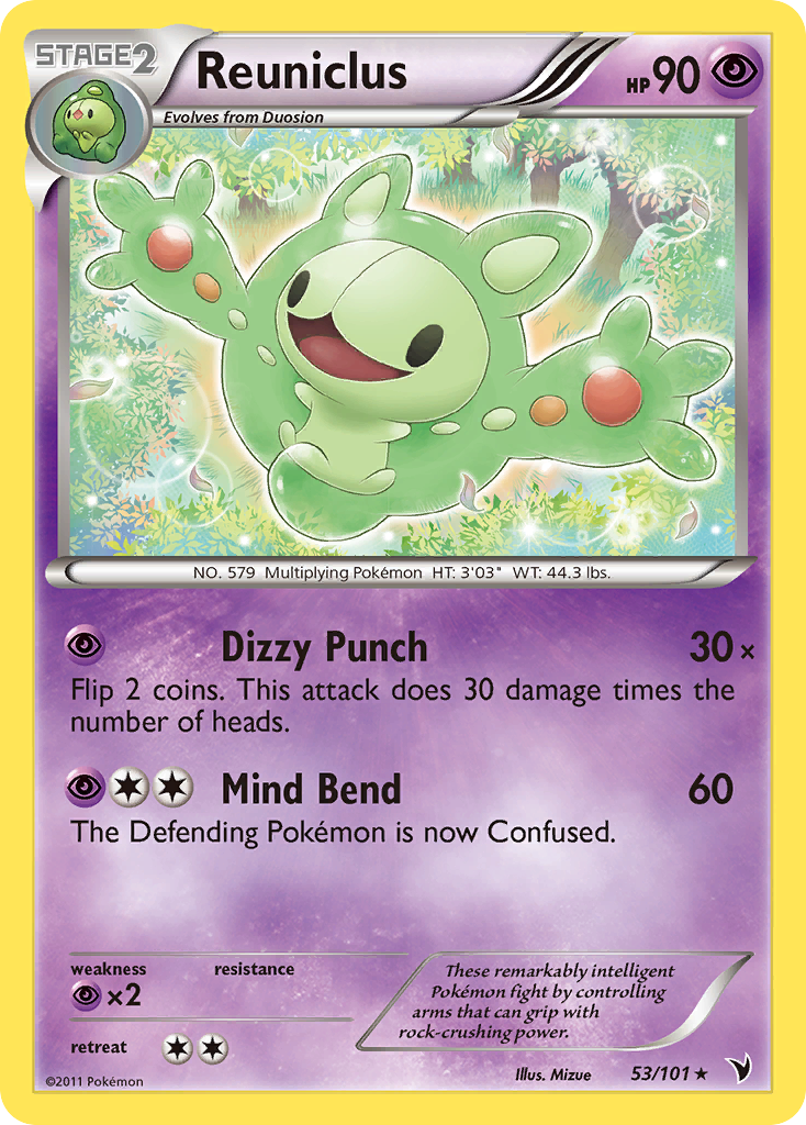 Reuniclus (53/101) [Black & White: Noble Victories] | Play N Trade Winnipeg