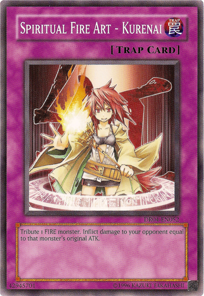 Spiritual Fire Art - Kurenai [DR04-EN052] Common | Play N Trade Winnipeg